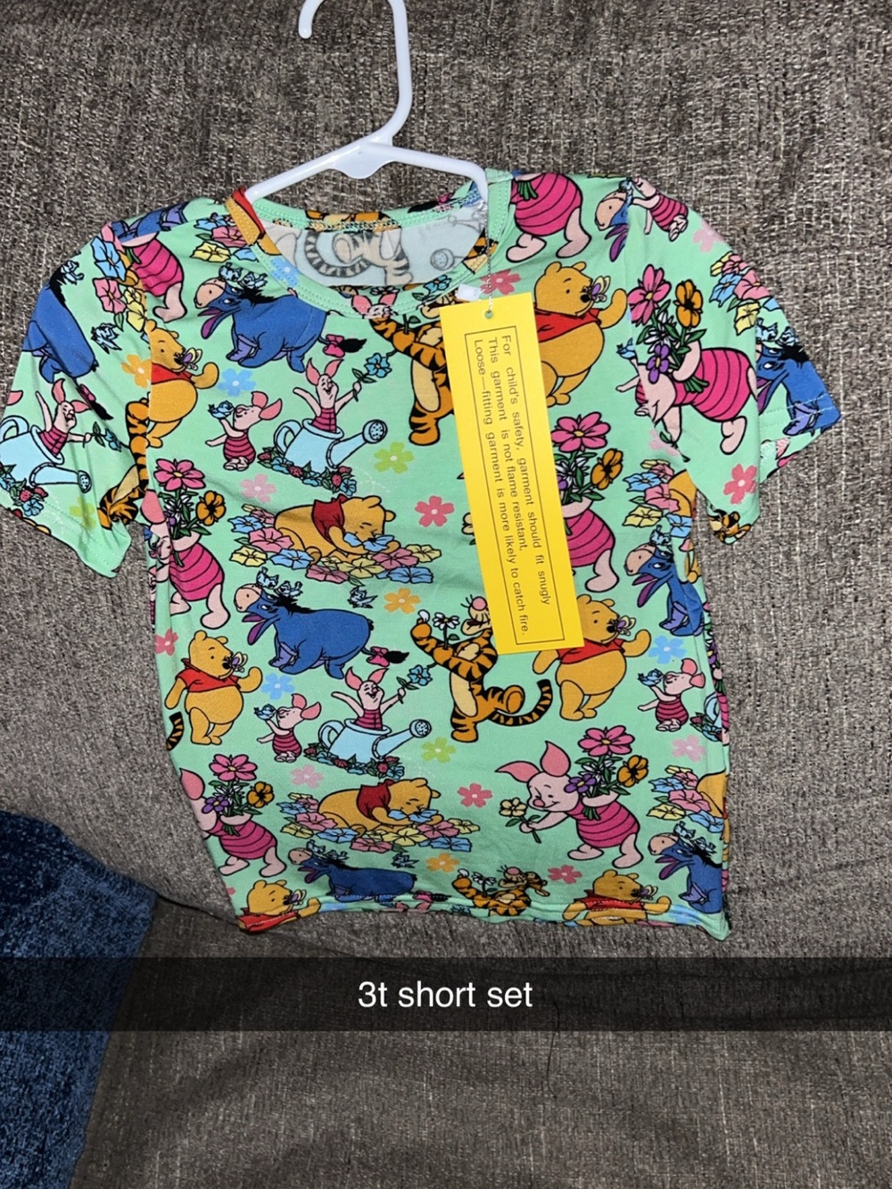 3T bamboo short set